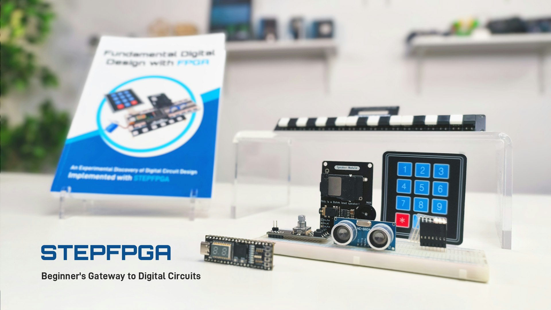 Litar Digital dan Kit Pembelajaran FPGA media 2