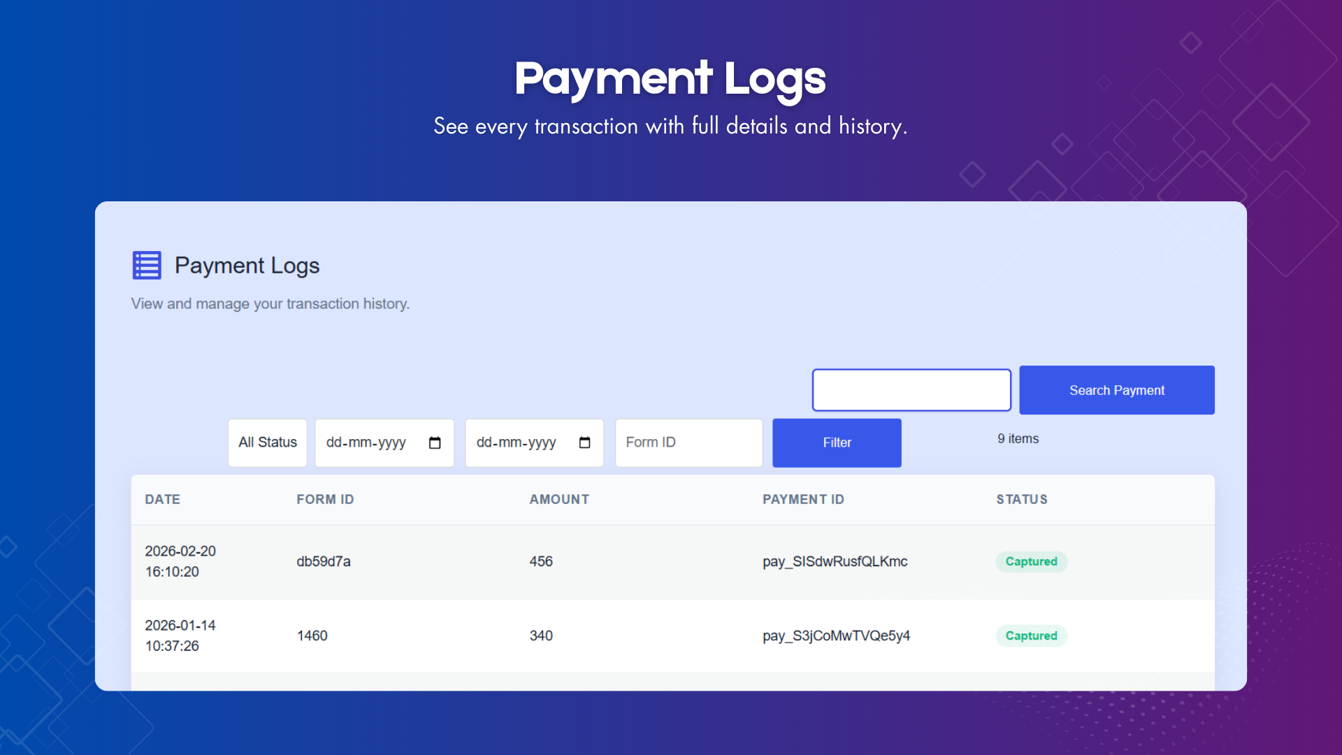 FormPay Payment Integration - Screenshot 5 showing product features and functionality