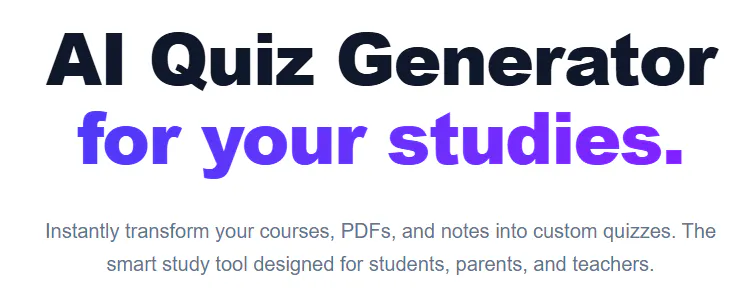 Ace My Quiz 제품 배너