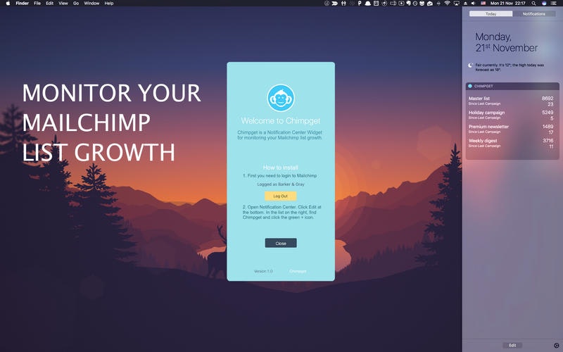 Chimpget gallery image