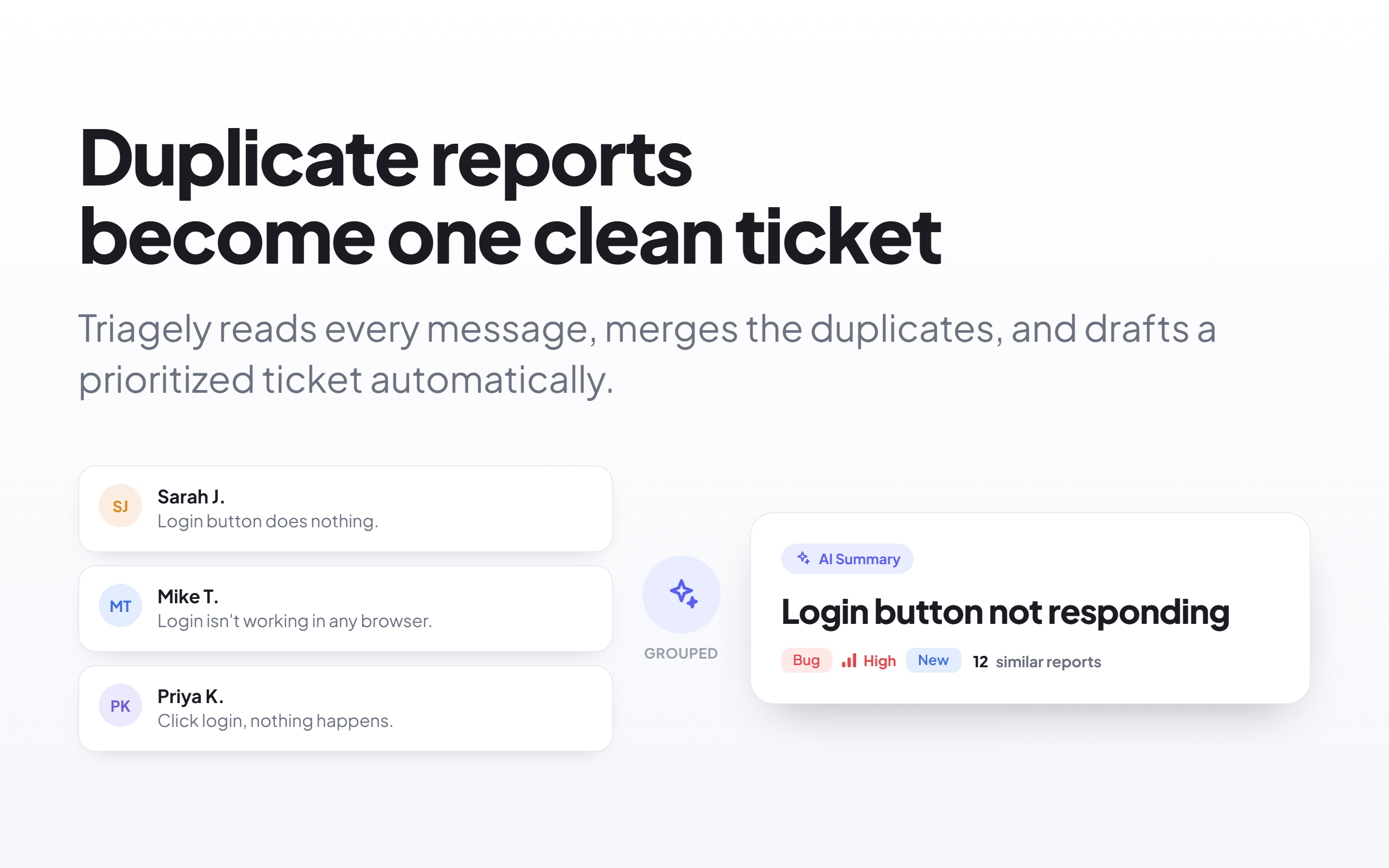 Triagely - Make sense of your feedback gallery image