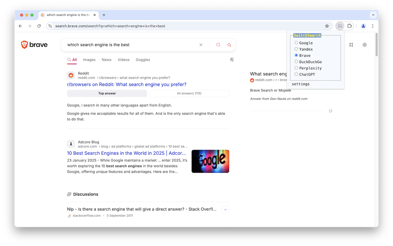 SwitchSearch gallery image