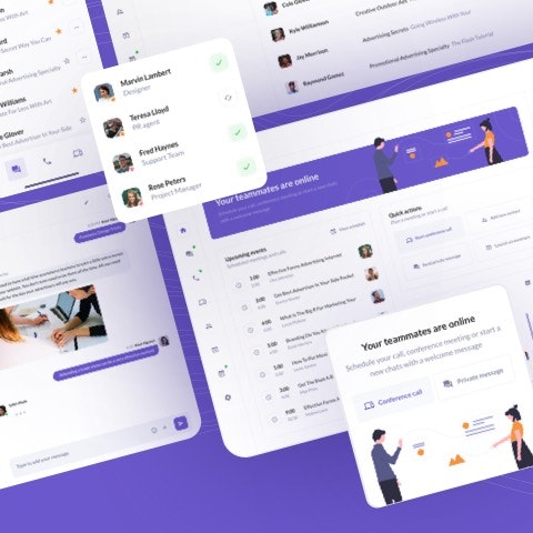 BetaCall Web & Mobile UI Kit