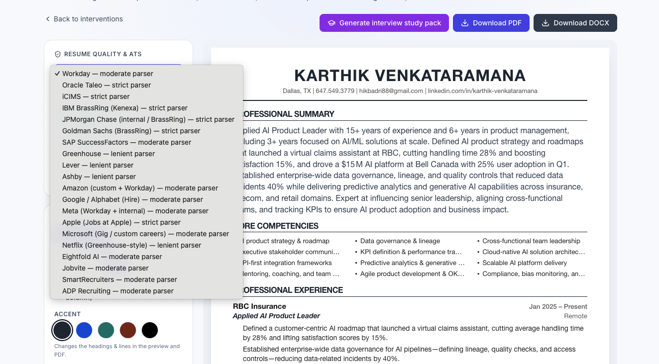 Resume Interview gallery image