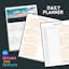 Editable 2025 Daily Planner Template