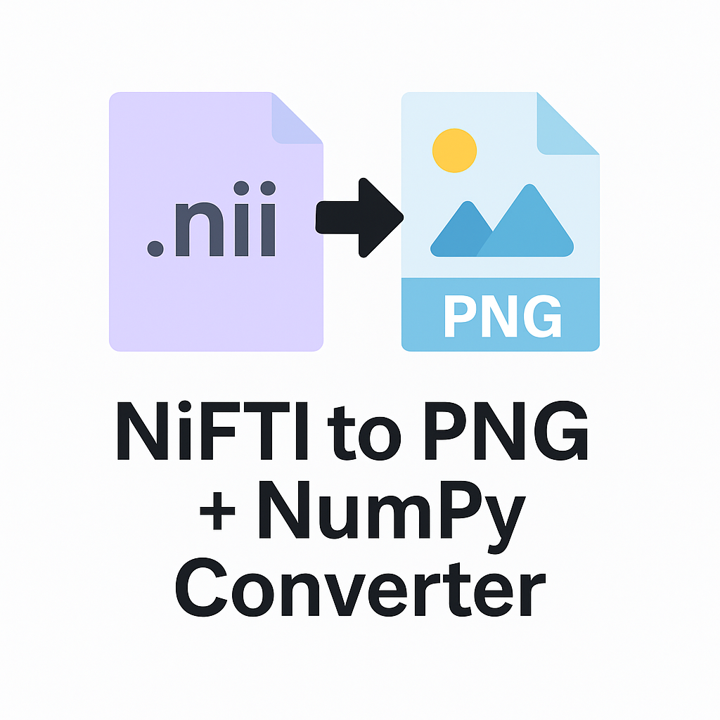 NIfTI to PNG + NumPy Converter (.exe)