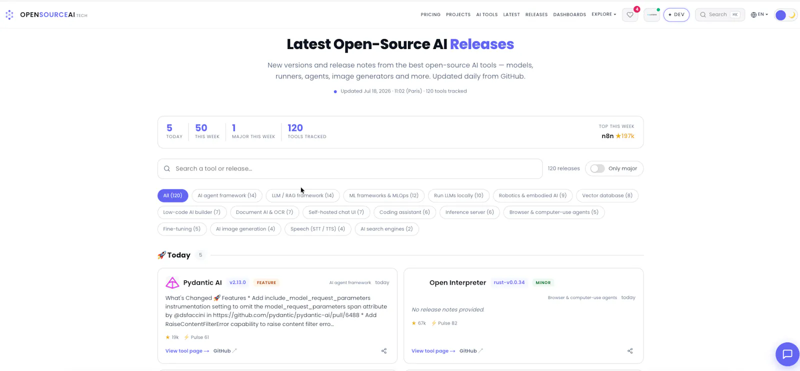 OpenSourceAI.tech screenshot 3