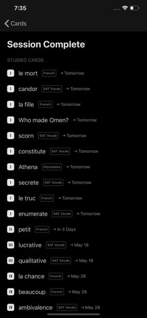 Omen — Flashcards gallery image