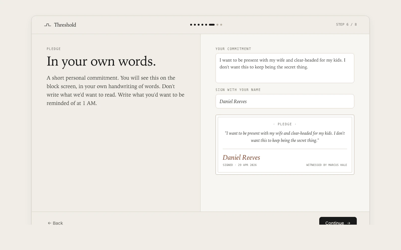 Threshold screenshot 6