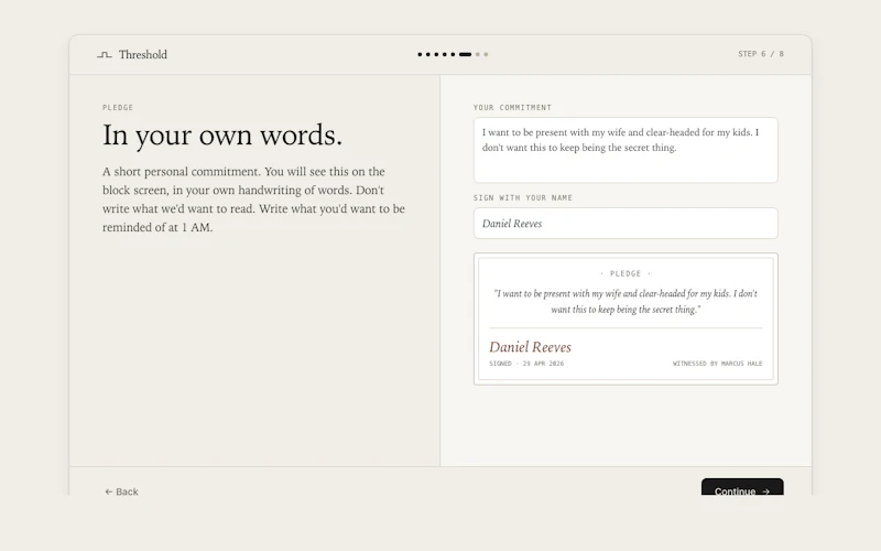 Threshold screenshot 6