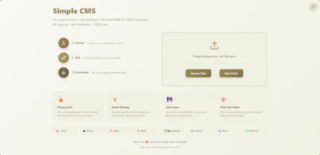 Simple CMS gallery image