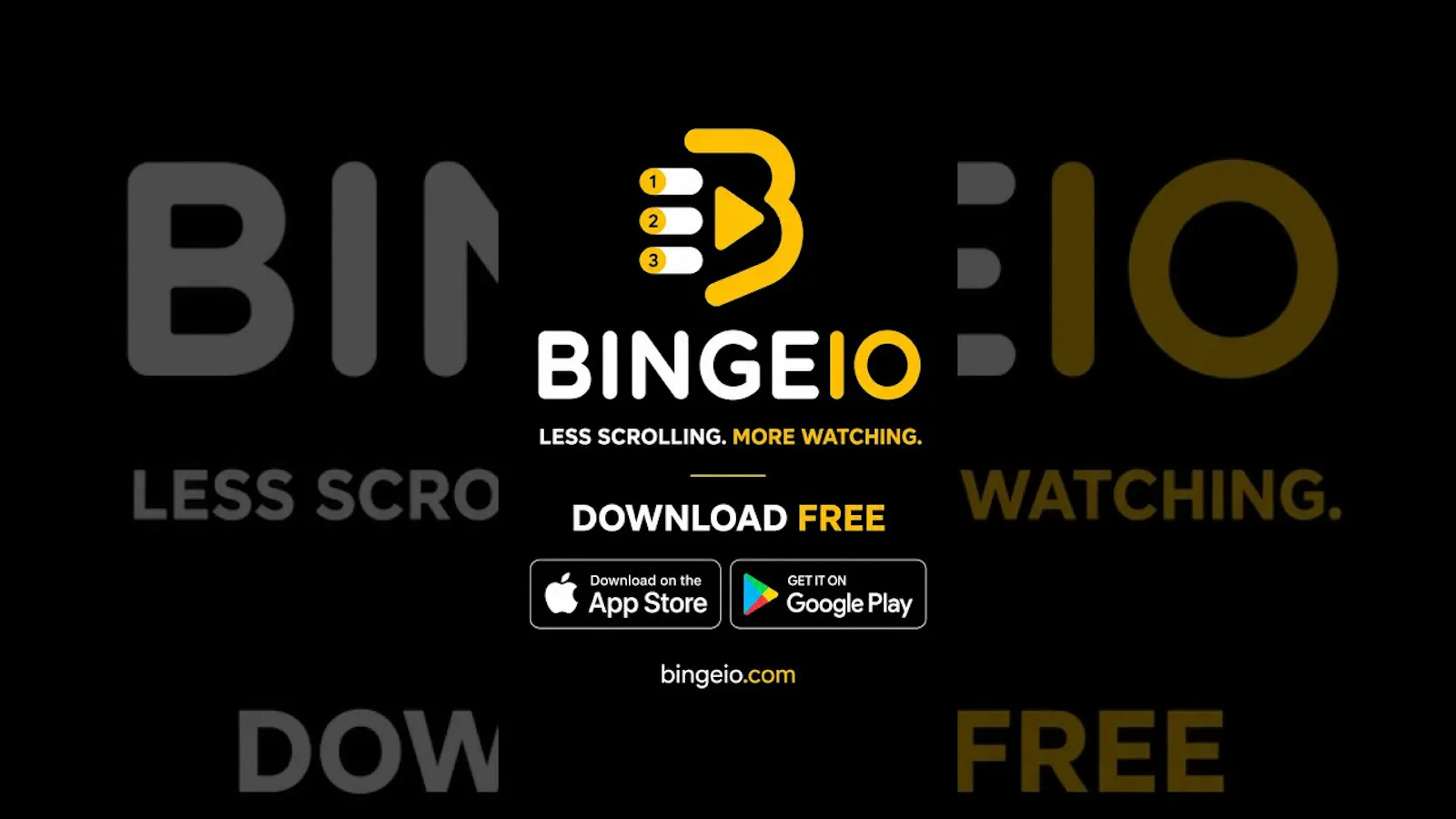 Bingeio screenshot 1 (video preview)