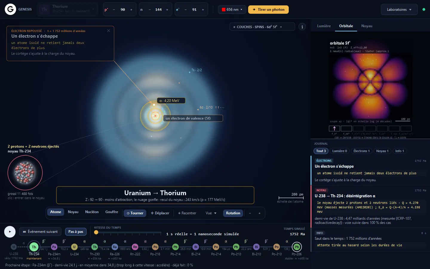 Genesis Atomic Simulator gallery image