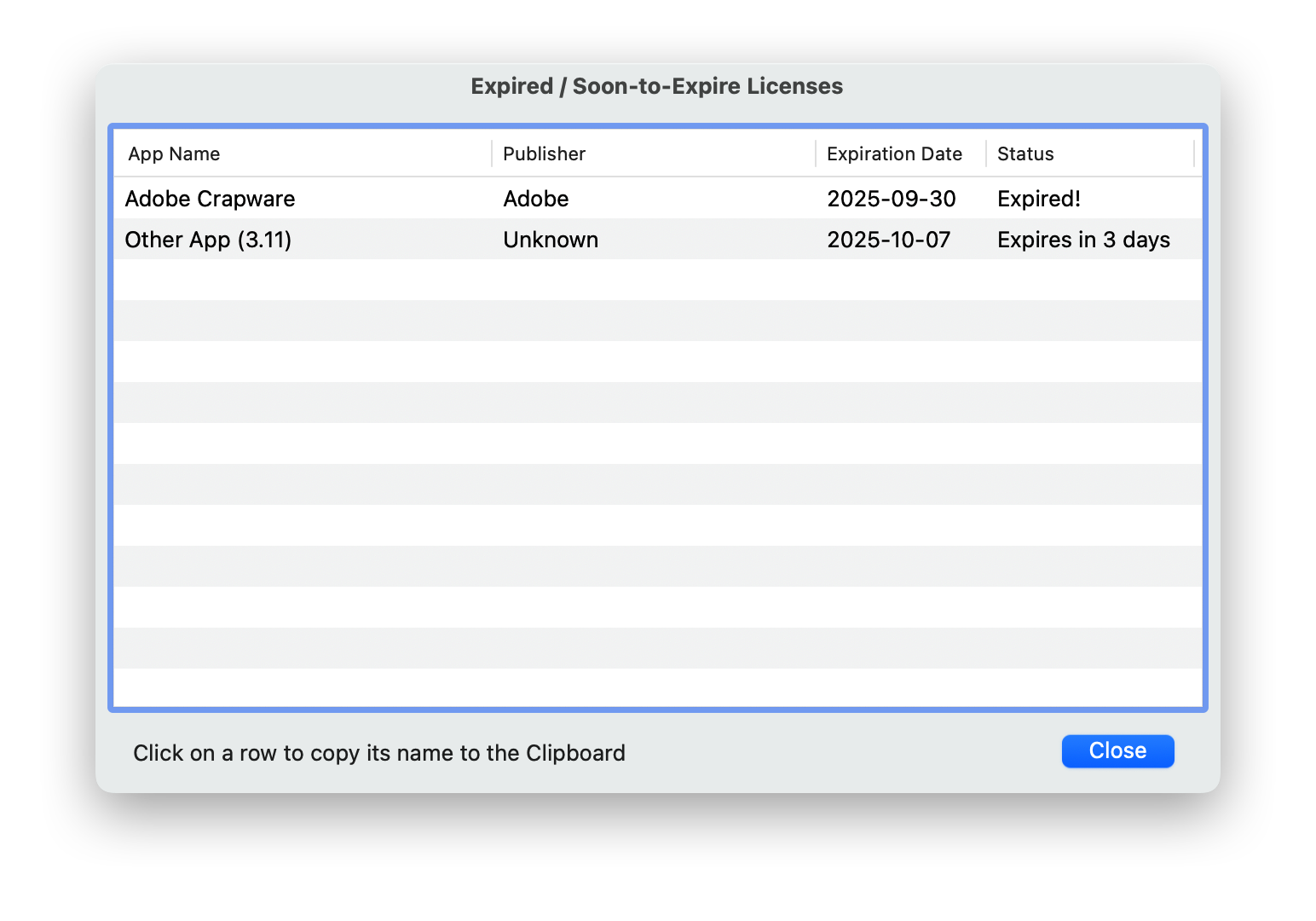 Média Collectionneur de papillons - Gardez vos licences logicielles organisées 3