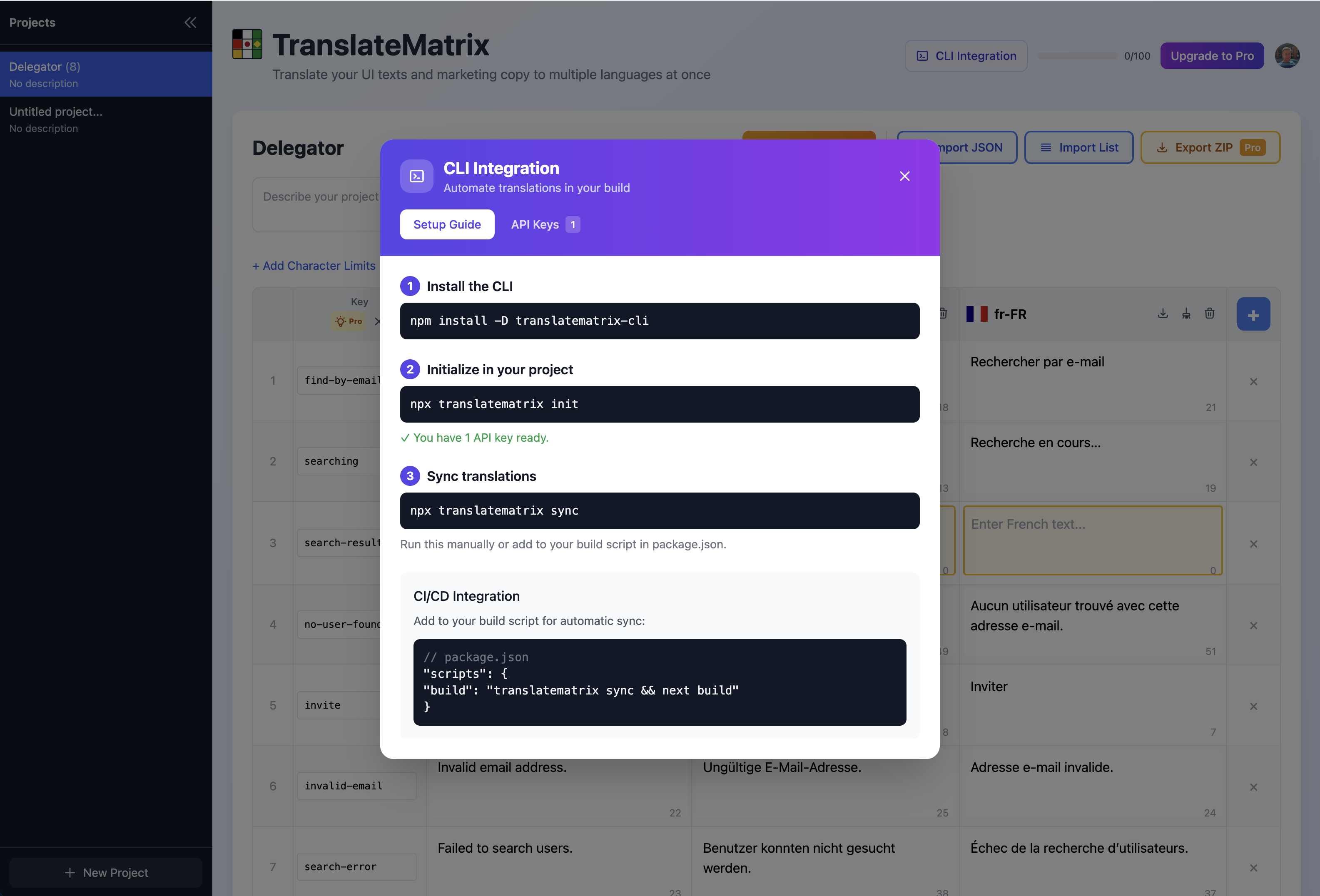 TranslateMatrix gallery image