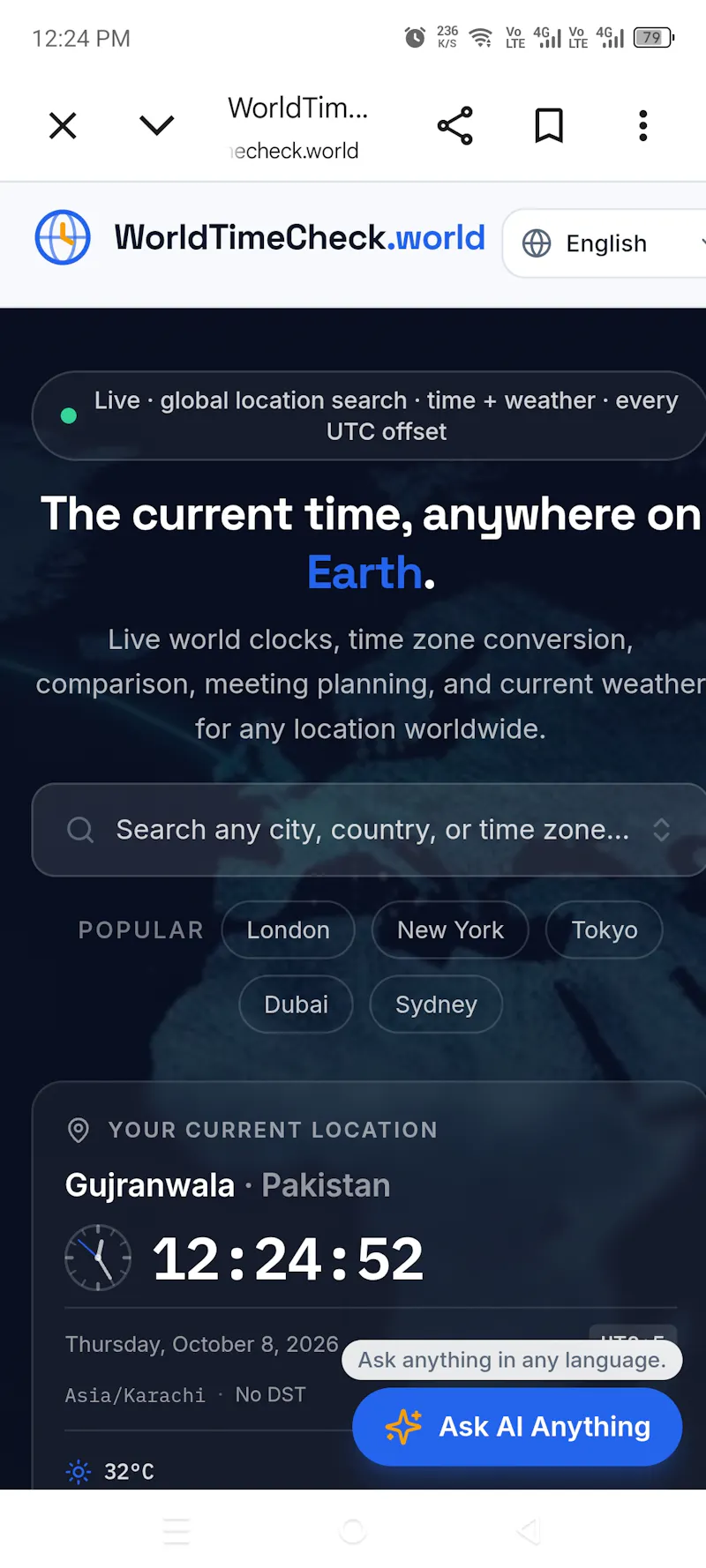 WorldTimeCheck.world screenshot 3