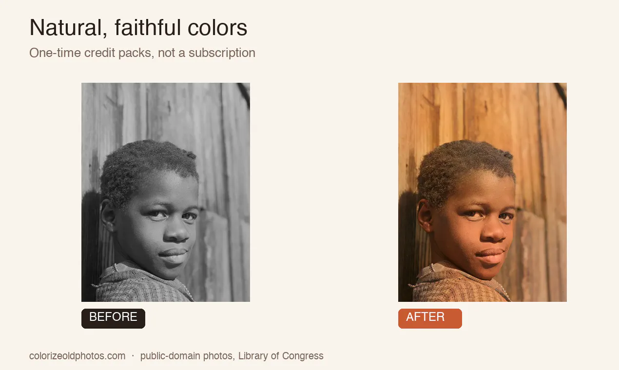 Colorize Old Photos gallery image