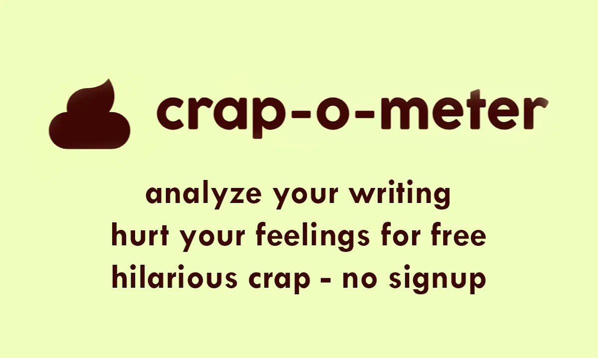 Crap-O-Meter