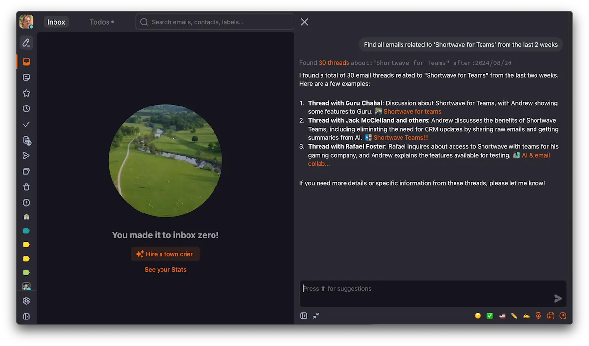 Shortwave AI Email Assistant 2.0