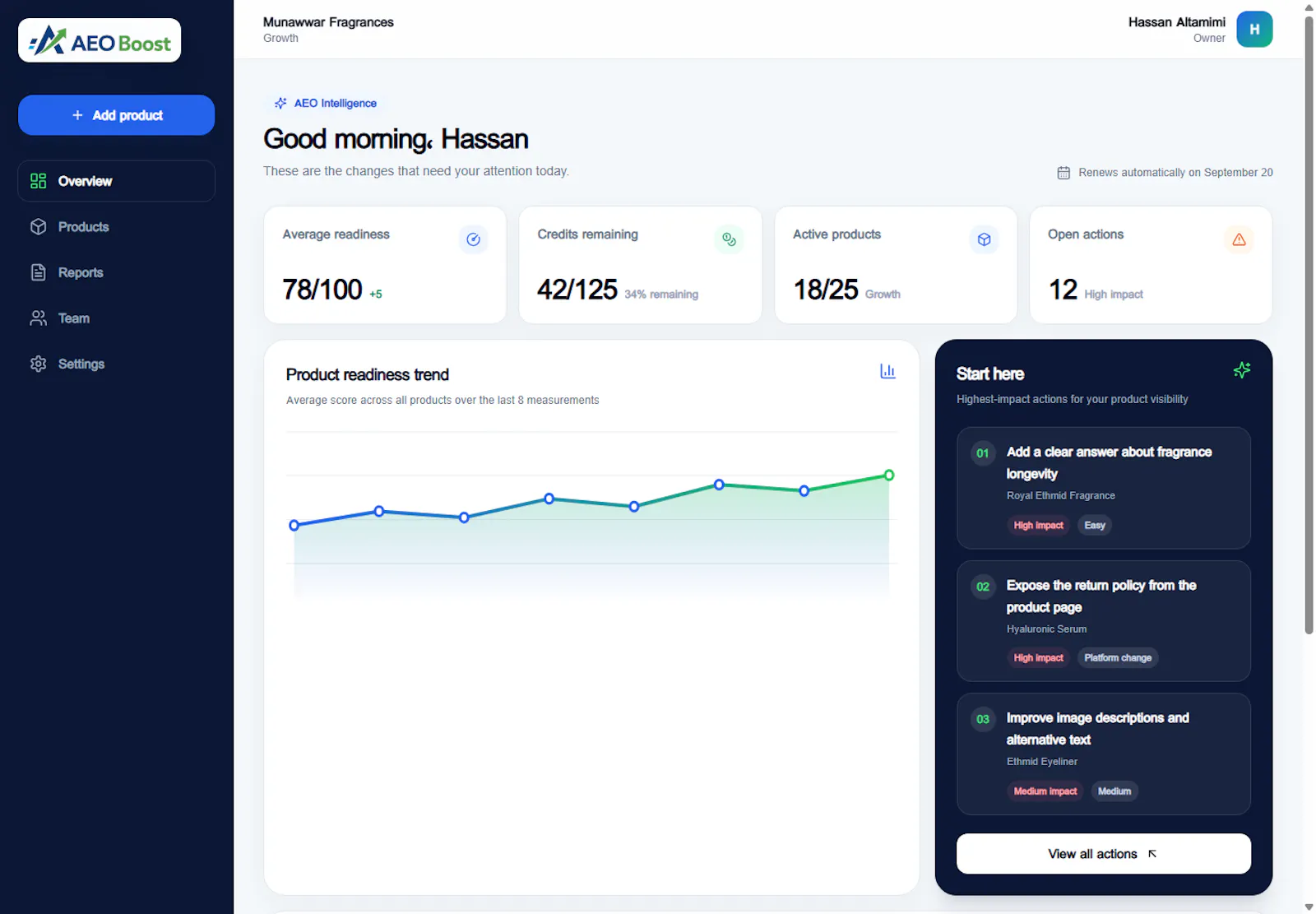 AEO Boost screenshot 1
