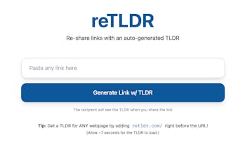 reTLDR gallery image