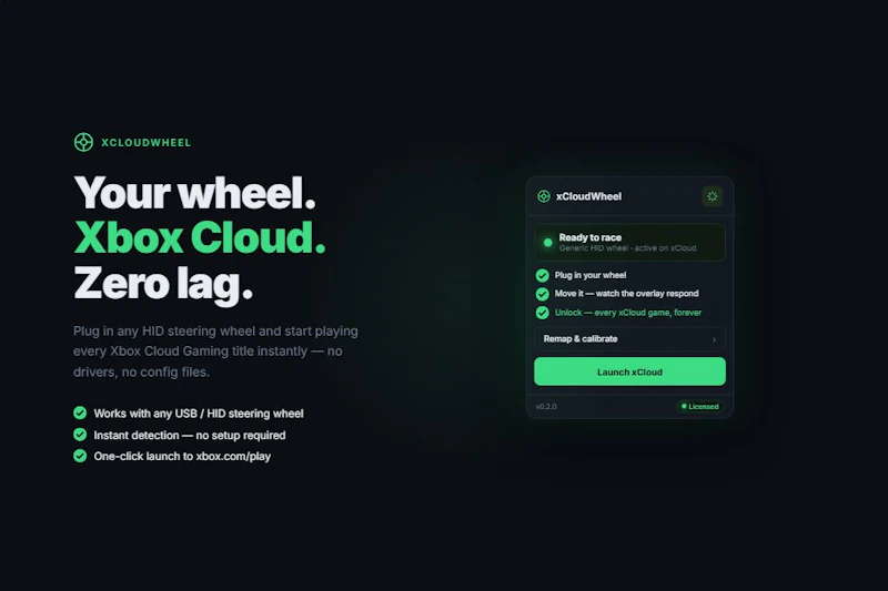 xCloudWheel screenshot 1