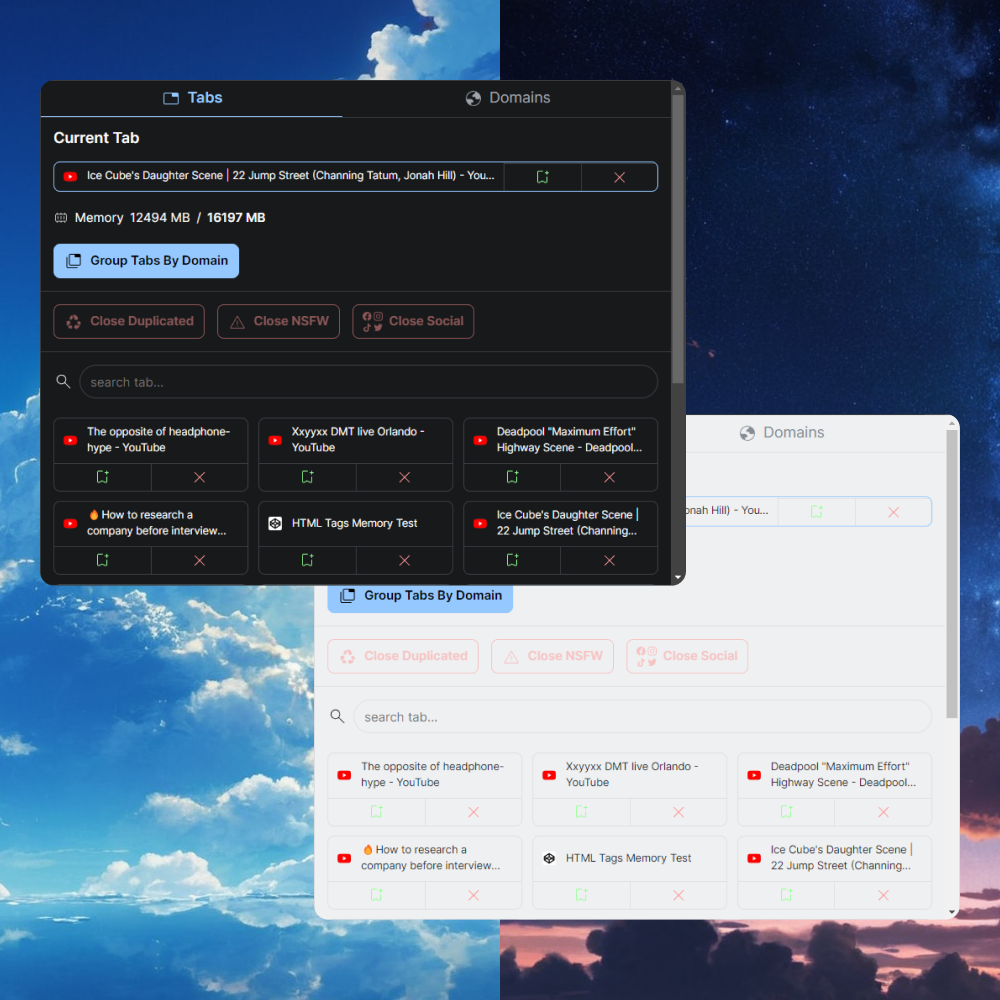 Super Tab Manager - Dektutter ваши вкладки media 2