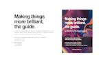 Making things more brilliant, the guide. image