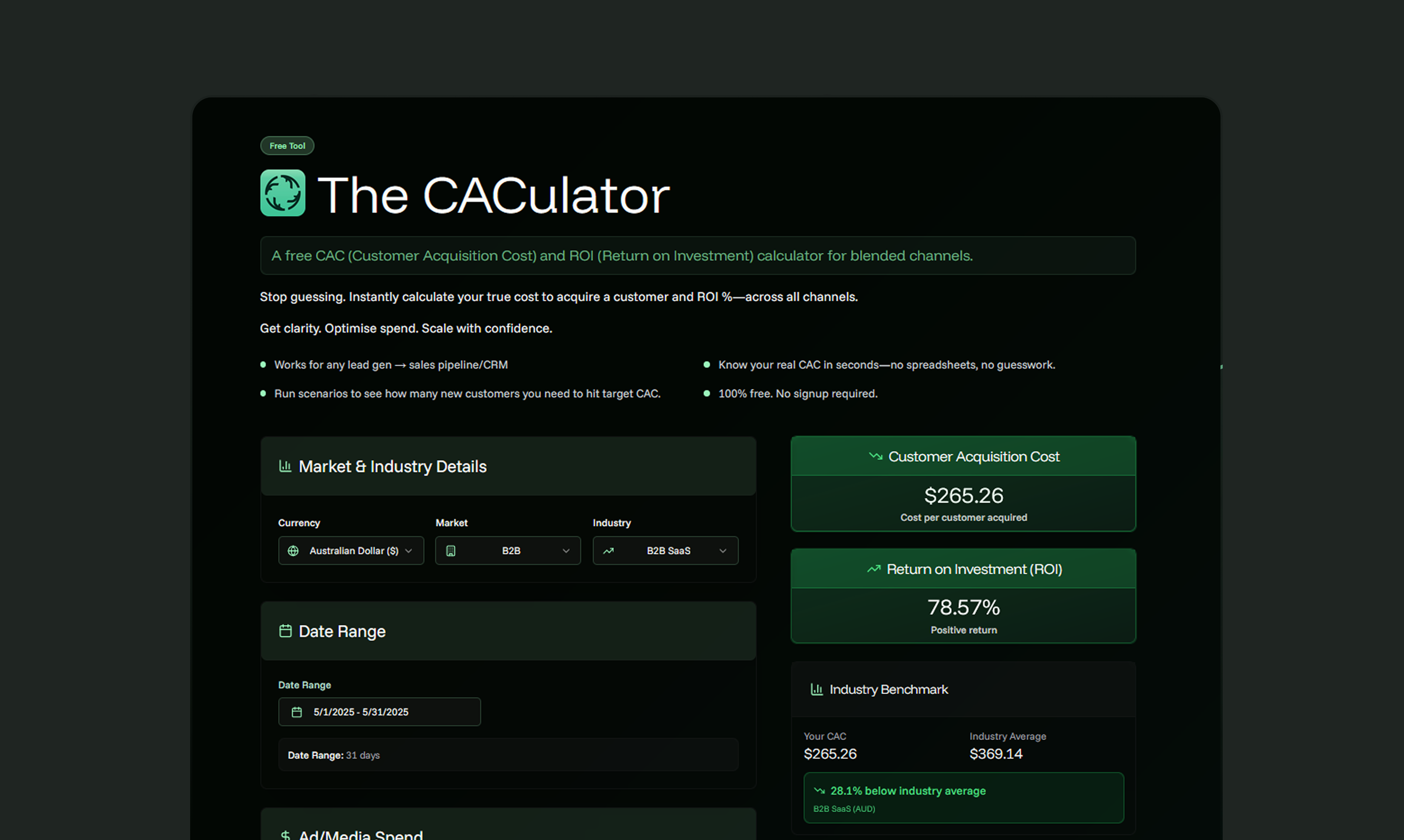 The CACulator by Flyweel media 2