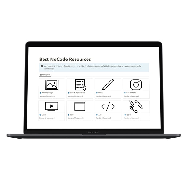 Best NoCode Resources