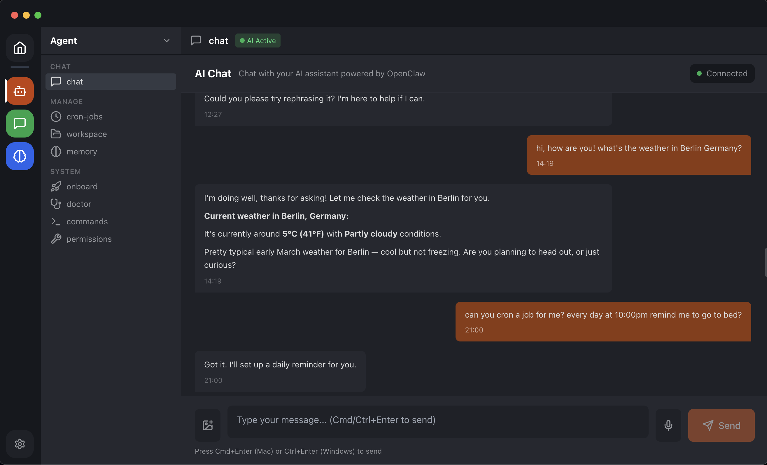 OpenClaw Easy Desktop App - Screenshot 4 showing product features and functionality