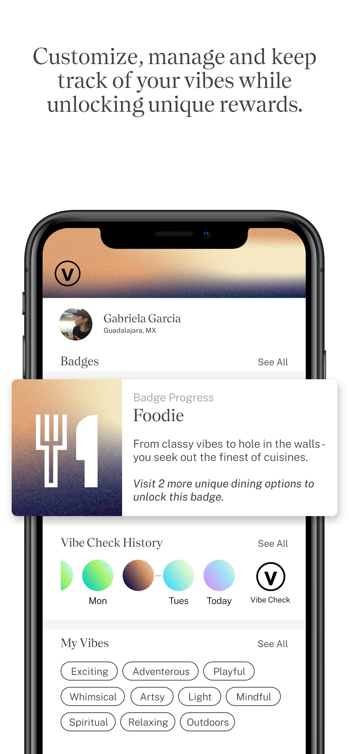 Find your Vibe, Vibemap gallery image