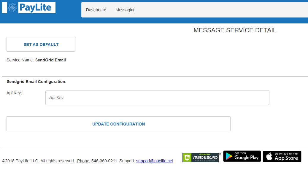 PayLite Communication API gallery image