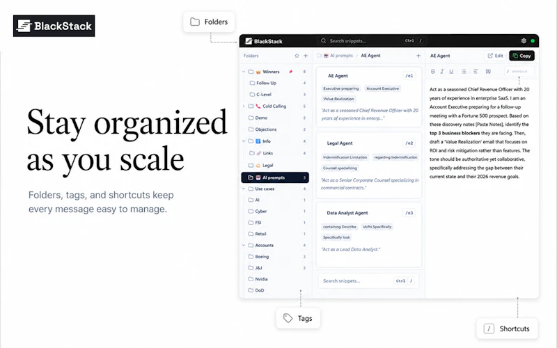 BlackStack Chrome Extension screenshot 4