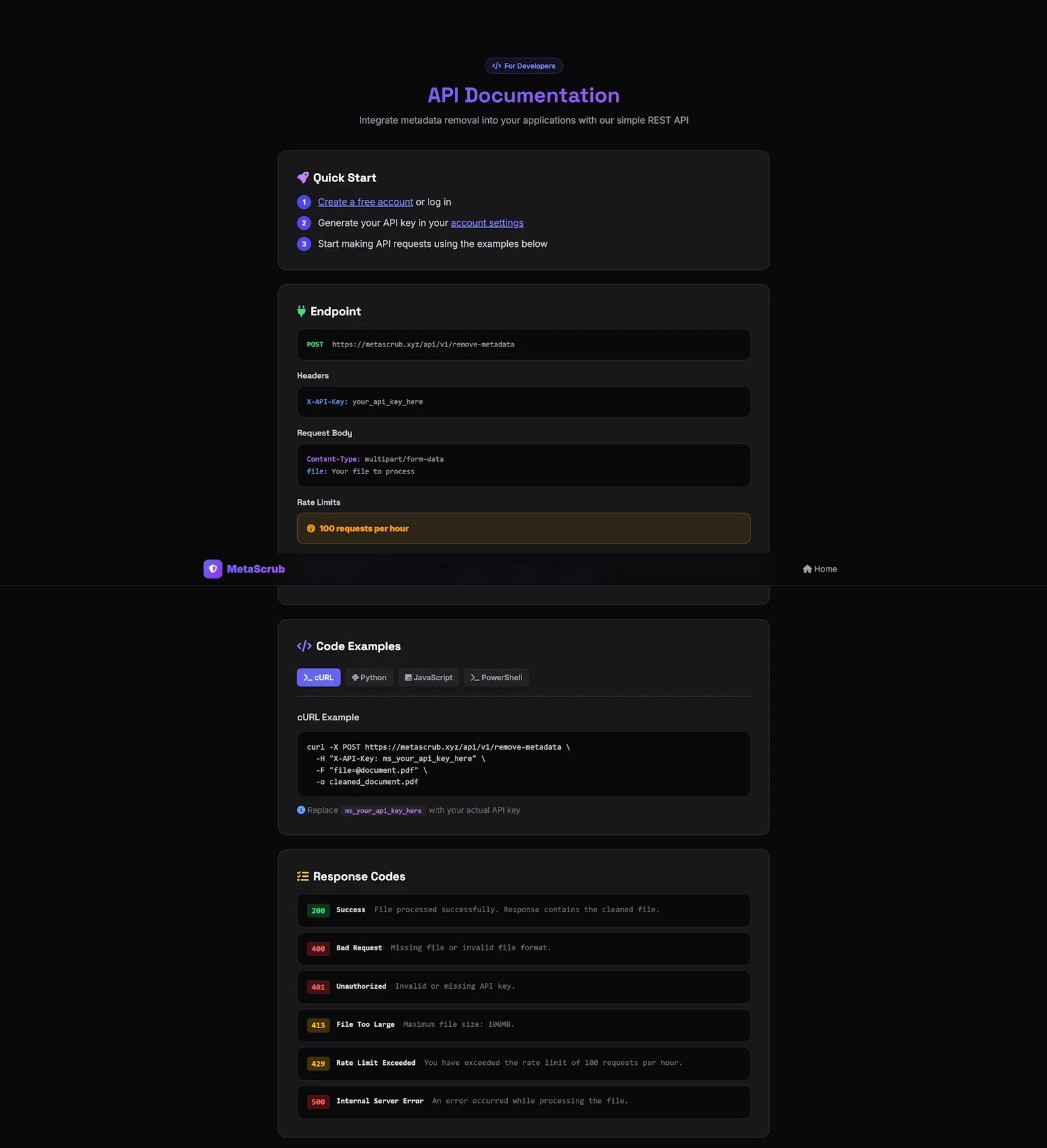 MetaScrub screenshot 3