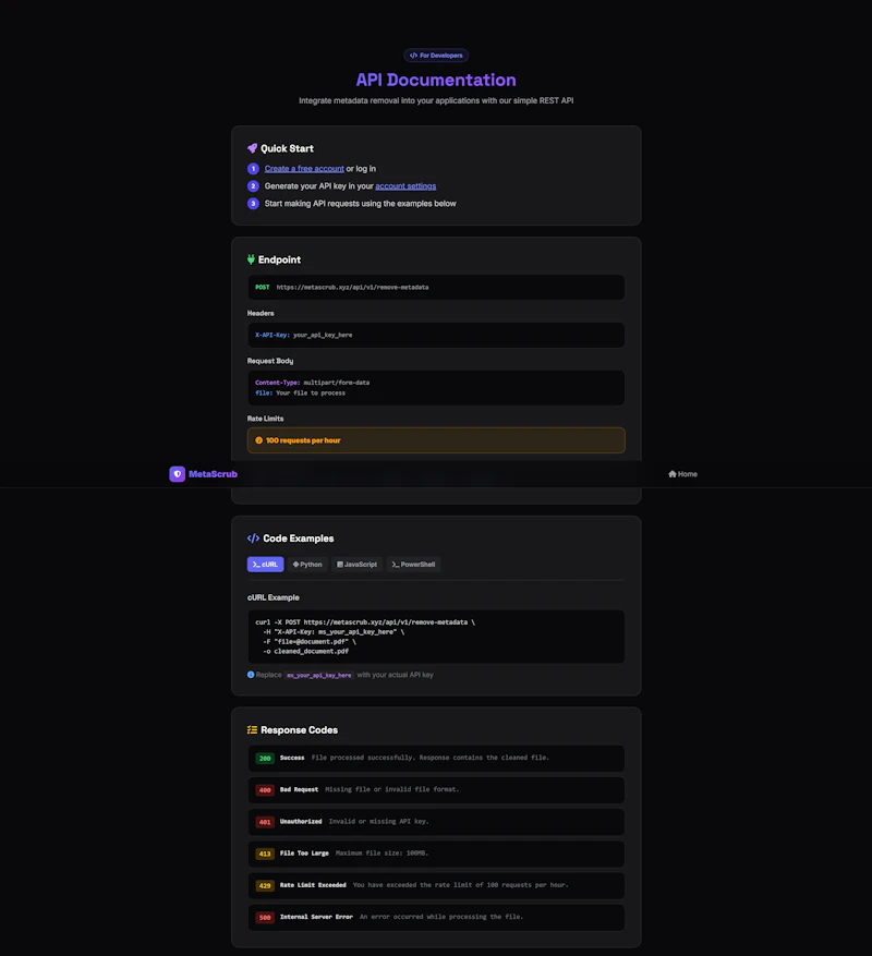 MetaScrub screenshot 3