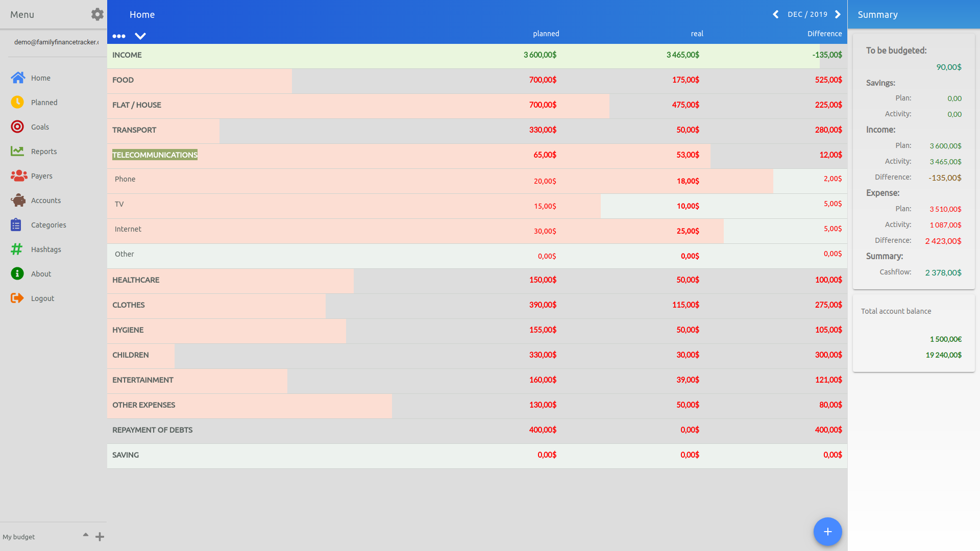 Family Finance Tracker gallery image
