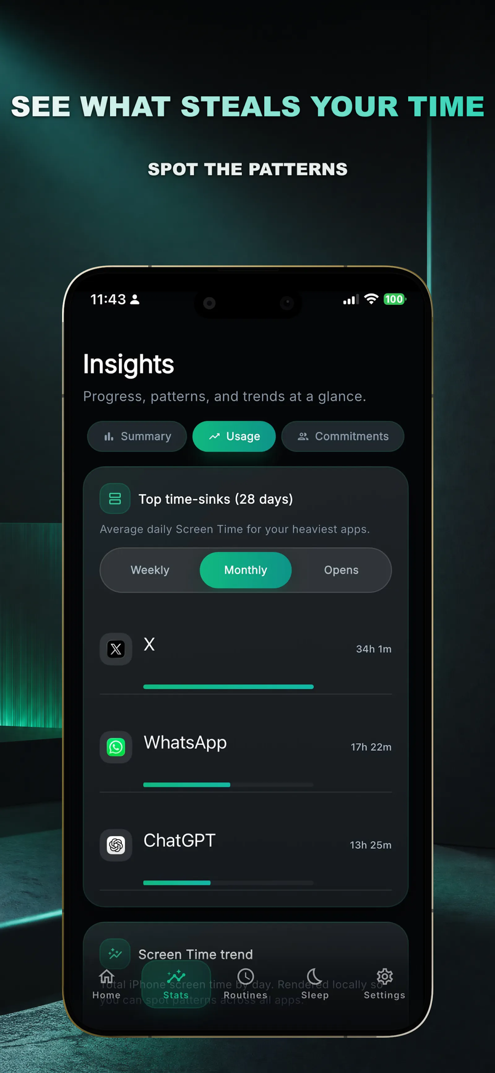 Sway: Screen Time &  AI Focus screenshot 7