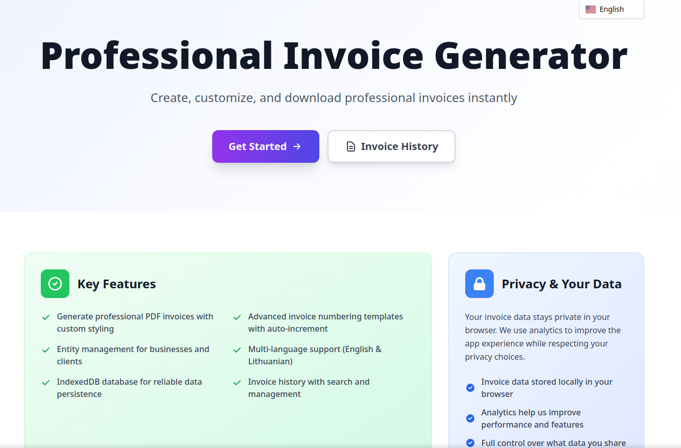 Invoice Generator gallery image