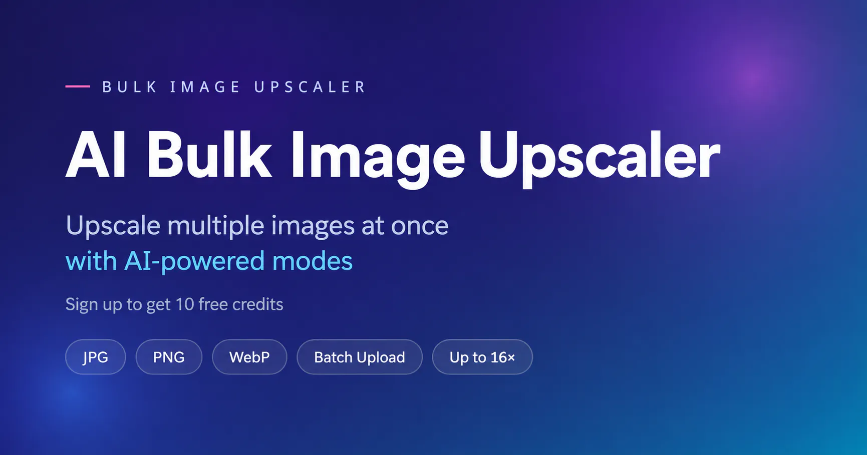 Bulk Image Upscaler gallery image