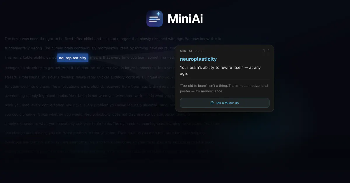 MiniAi