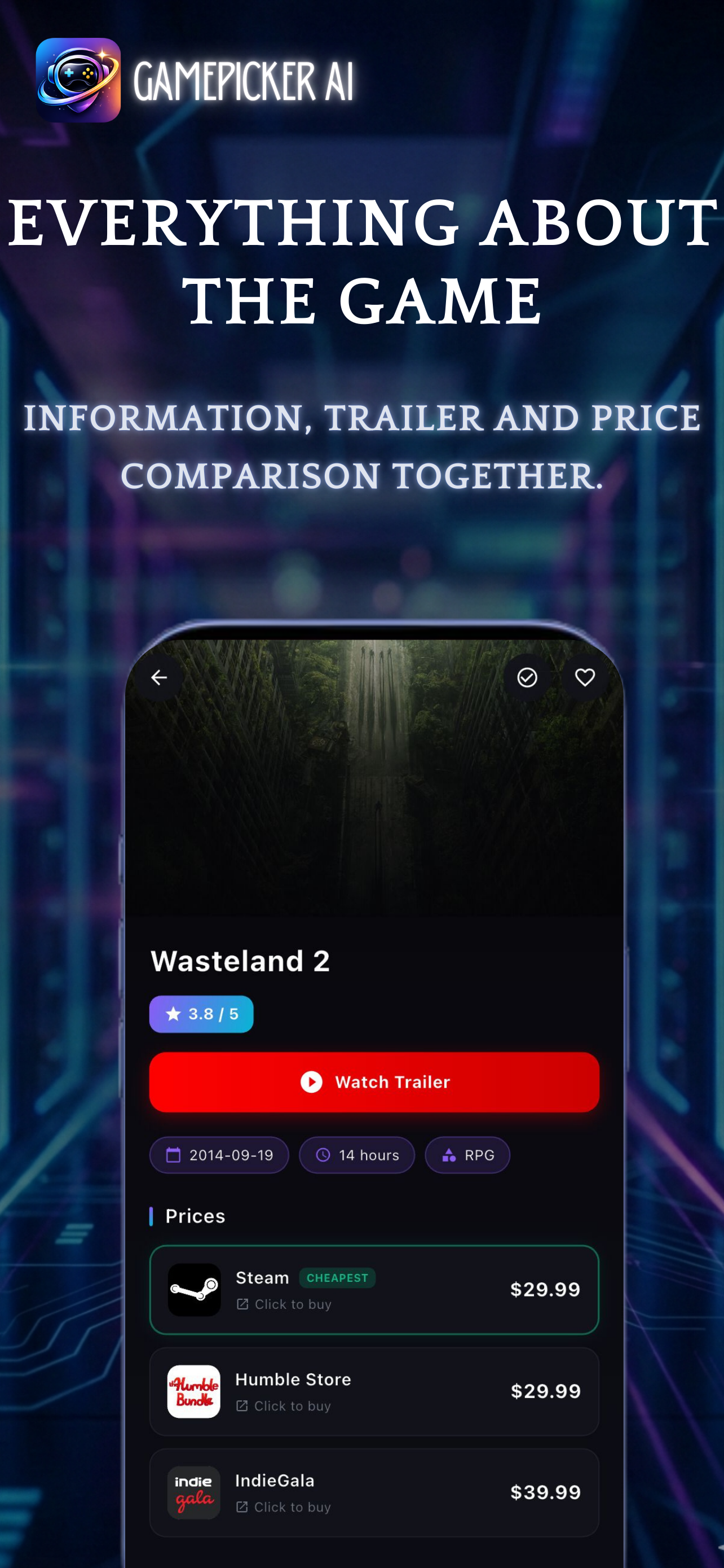 GamePicker AI: Game & Deals gallery image