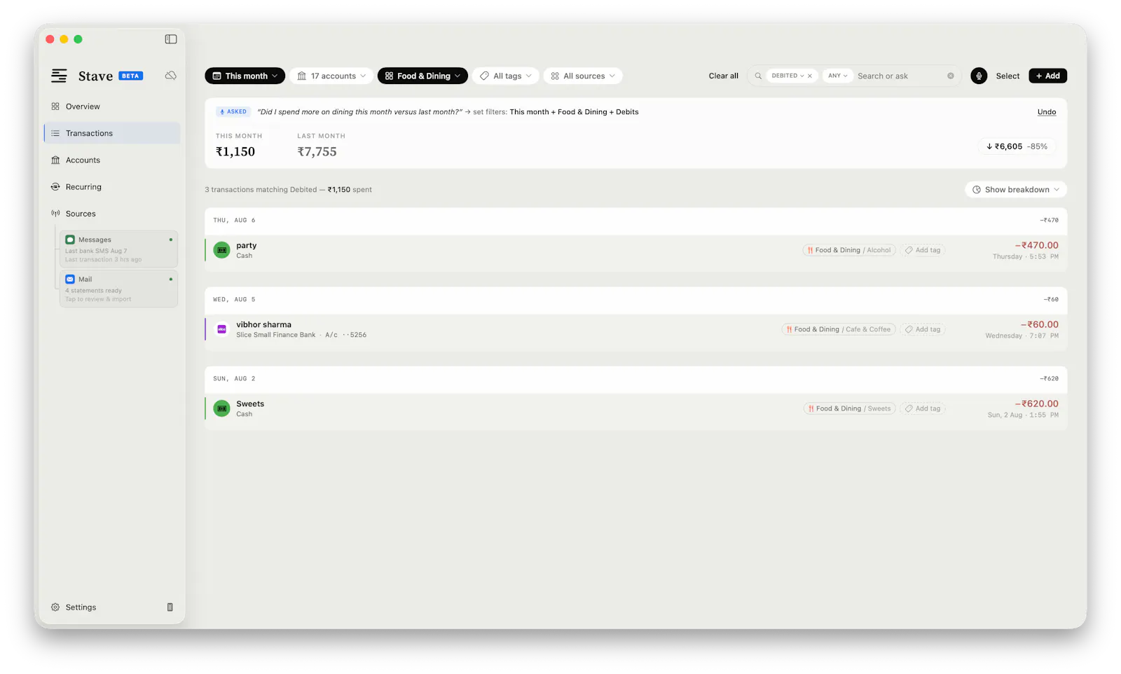 Stave screenshot 3