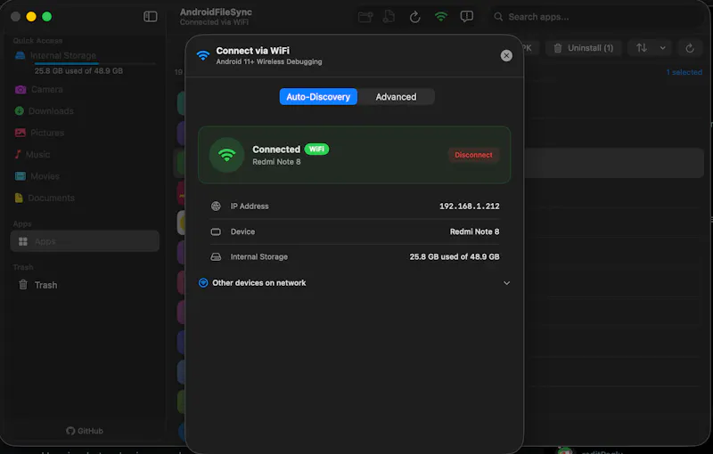 AndroidFileSync screenshot 5
