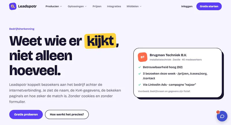 Leadspotr screenshot 3