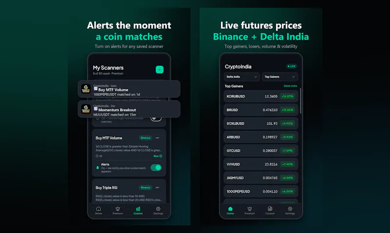 CryptoIndia screenshot 2