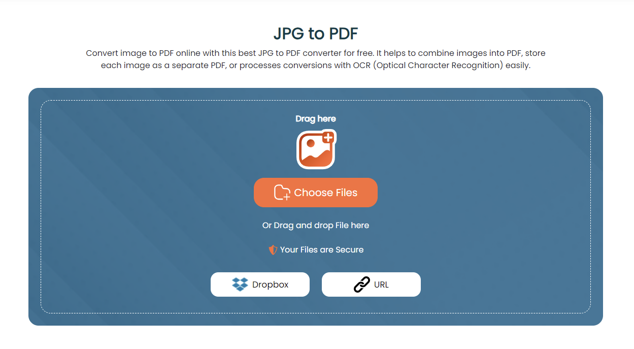 JPG에서 PDF - 온라인 JPG에서 PDF 변환기에서 JPG를 PDF로 쉽게 변환합니다. 미디어 1