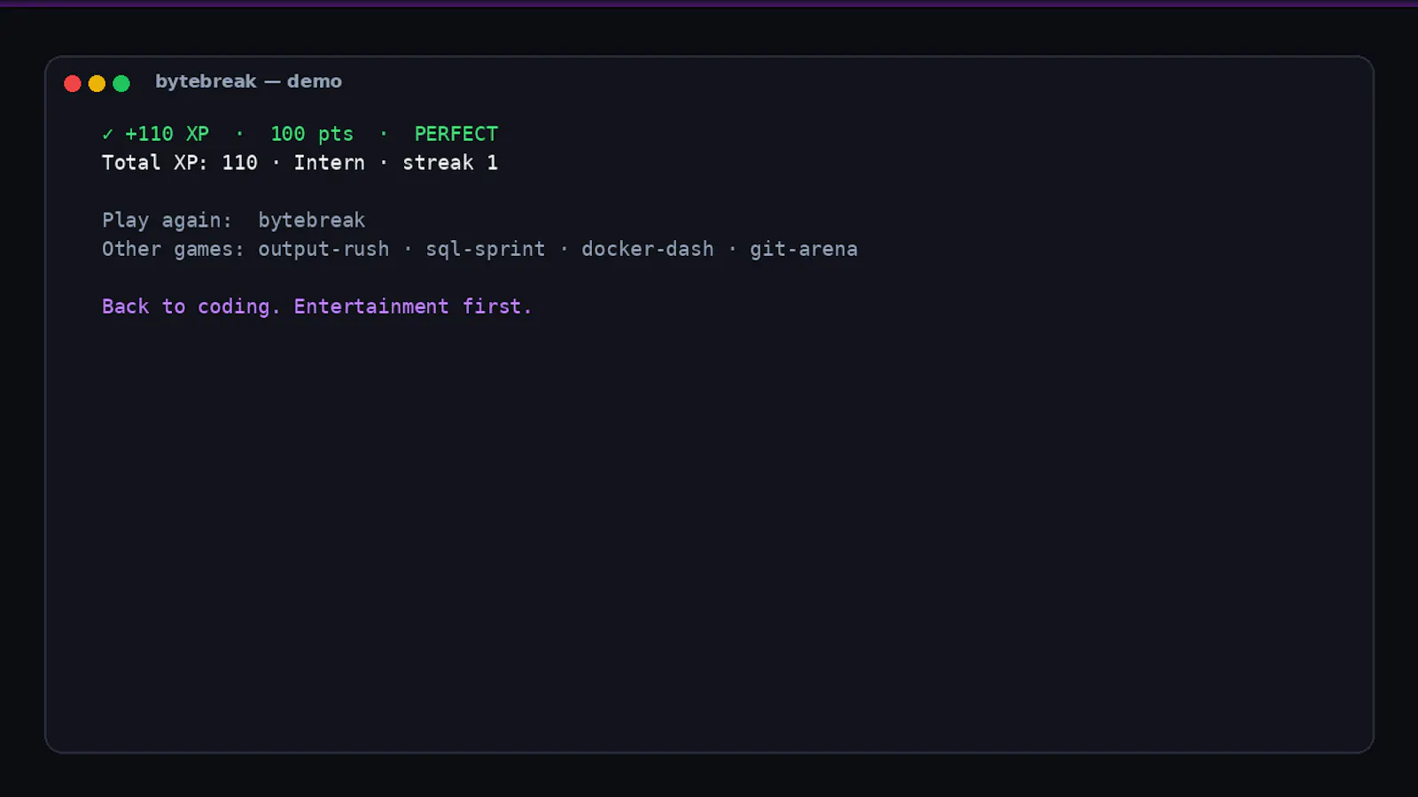 ByteBreak screenshot 1