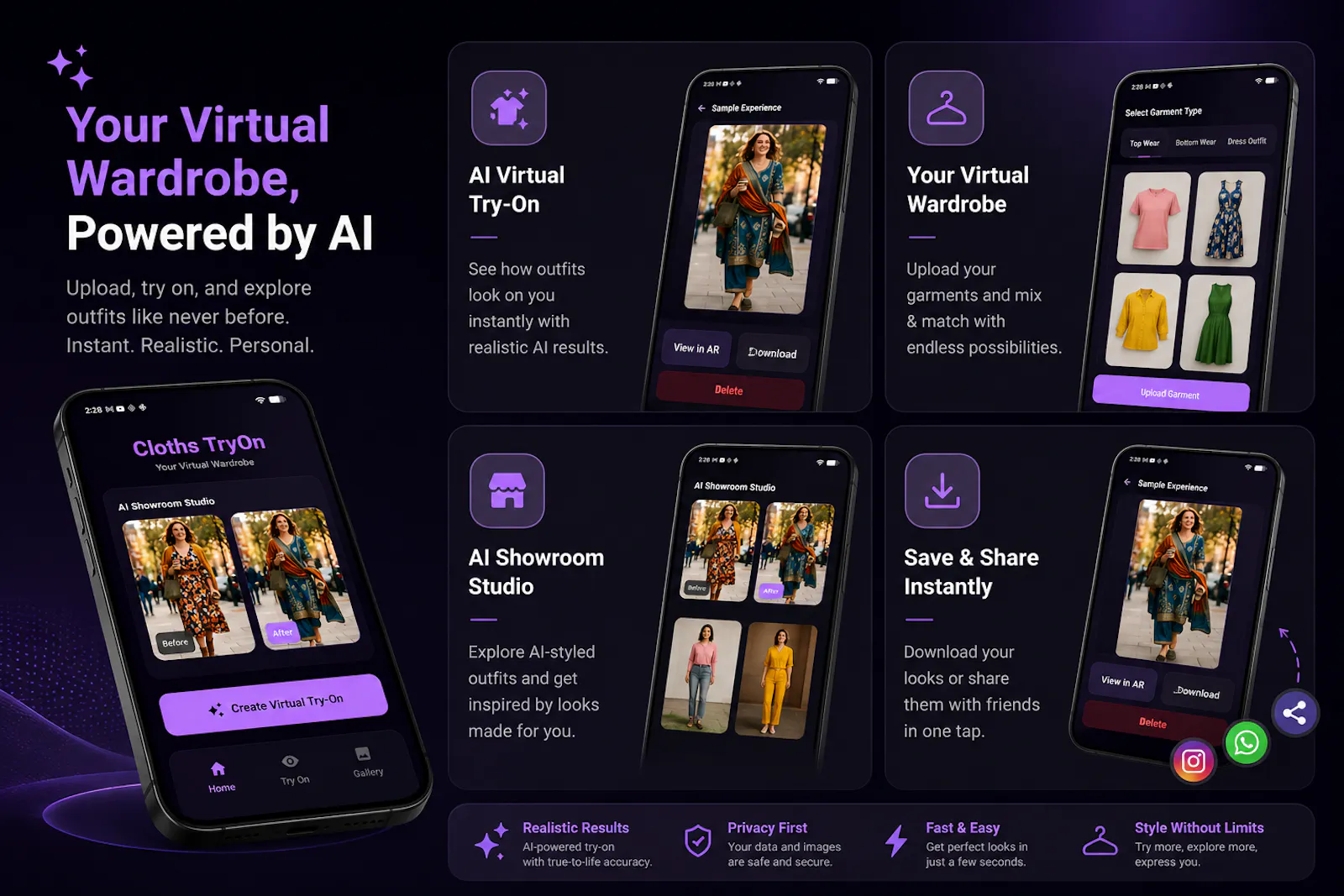 AI Clothes Try On: Virtual Fit screenshot 1