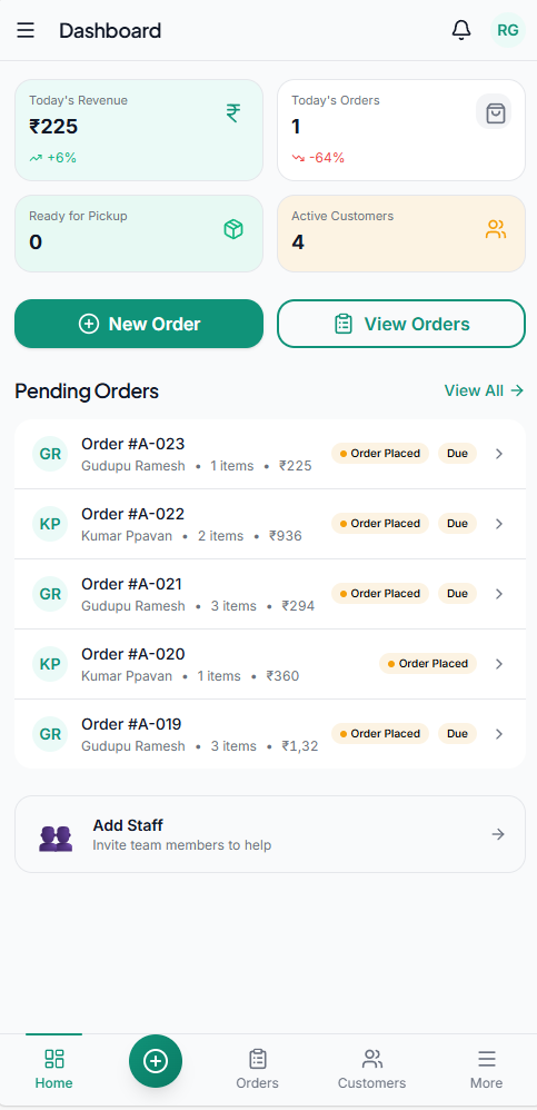 LaundryBill - Screenshot 3 showing product features and functionality